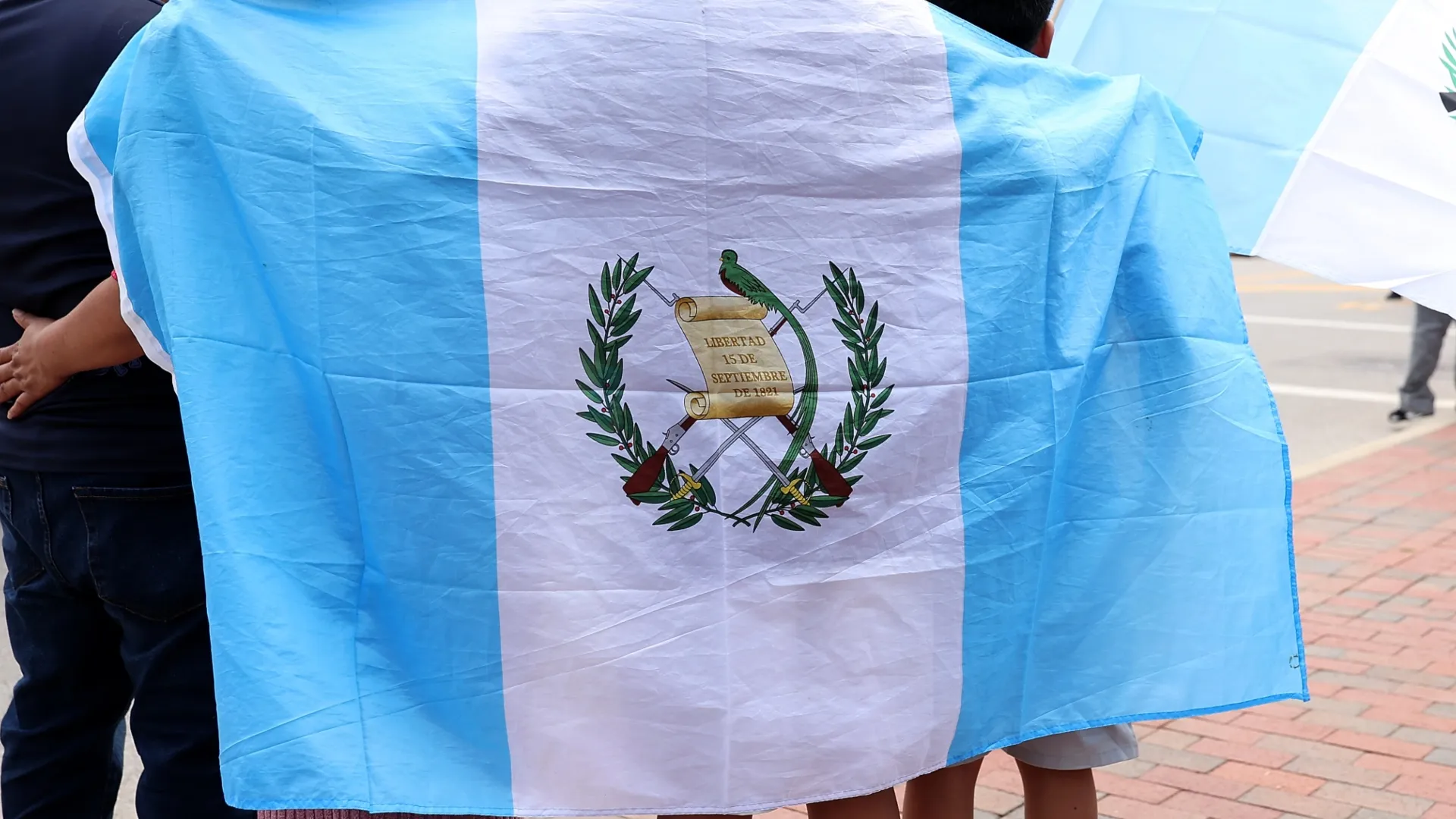 Fans of Guatemala with their national flag – Kirk Irwin/Getty Images