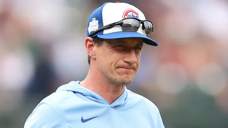 Manager Craig Counsell #11 of the Chicago Cubs.