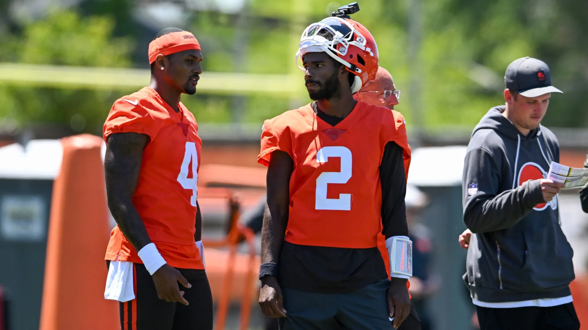 Deshaun Watson and Shedeur Sanders Cleveland Browns