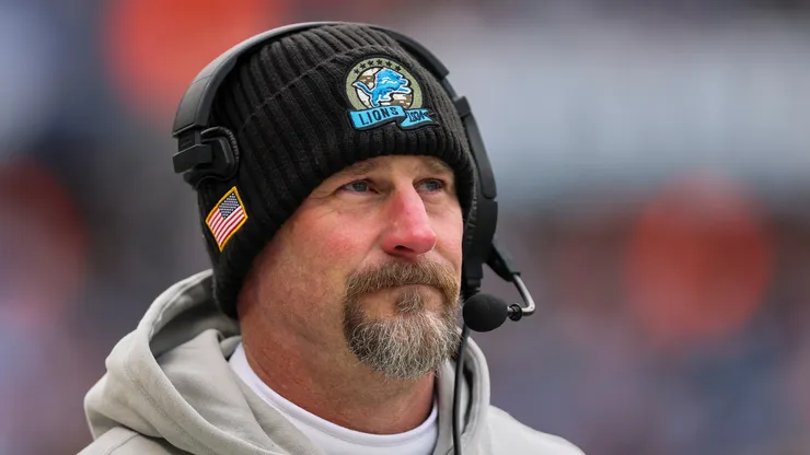 Dan Campbell head coach of the Detroit Lions