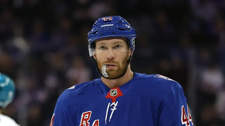 Vladislav Gavrikov #44 of the New York Rangers.