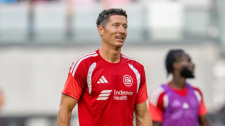Robert Lewandowski #9 of the Chicago Fire.