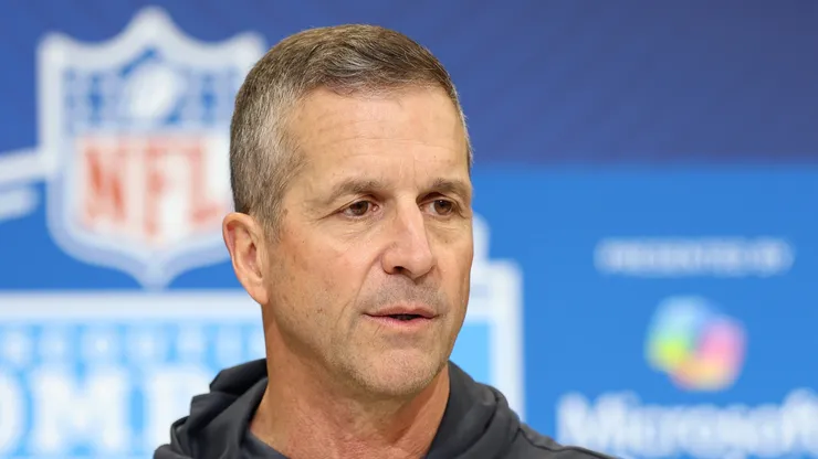 John Harbaugh head coach of Giants