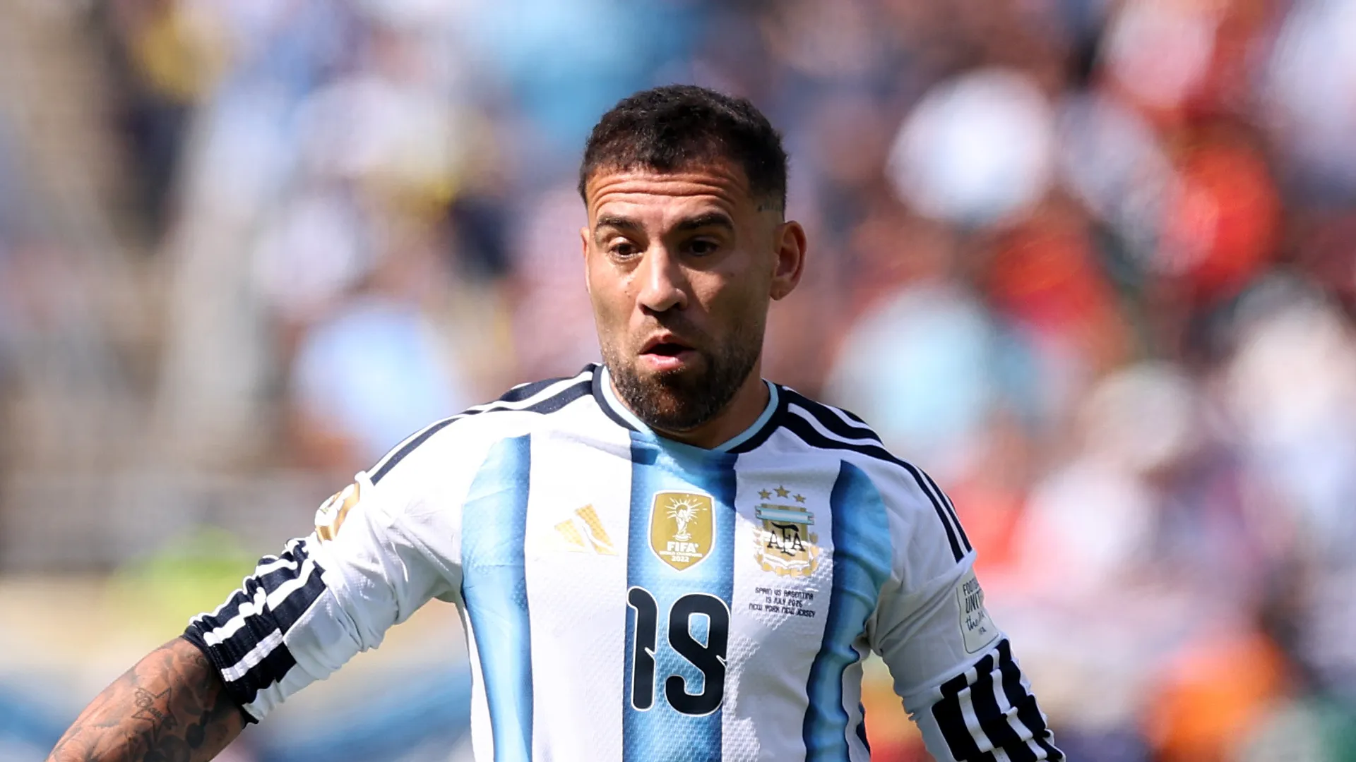 Nicolas Otamendi of Argentina.