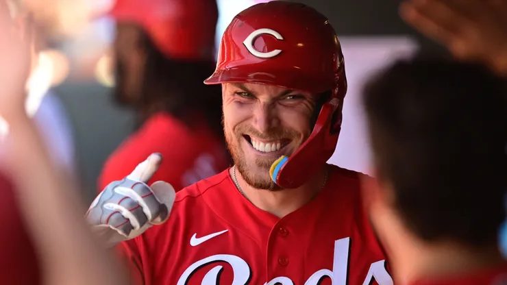 Tyler Stephenson #37 of the Cincinnati Reds.