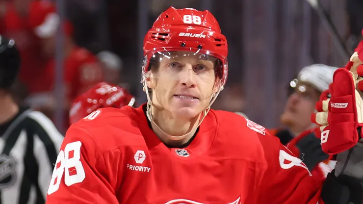 Patrick Kane with thet Red Wings.