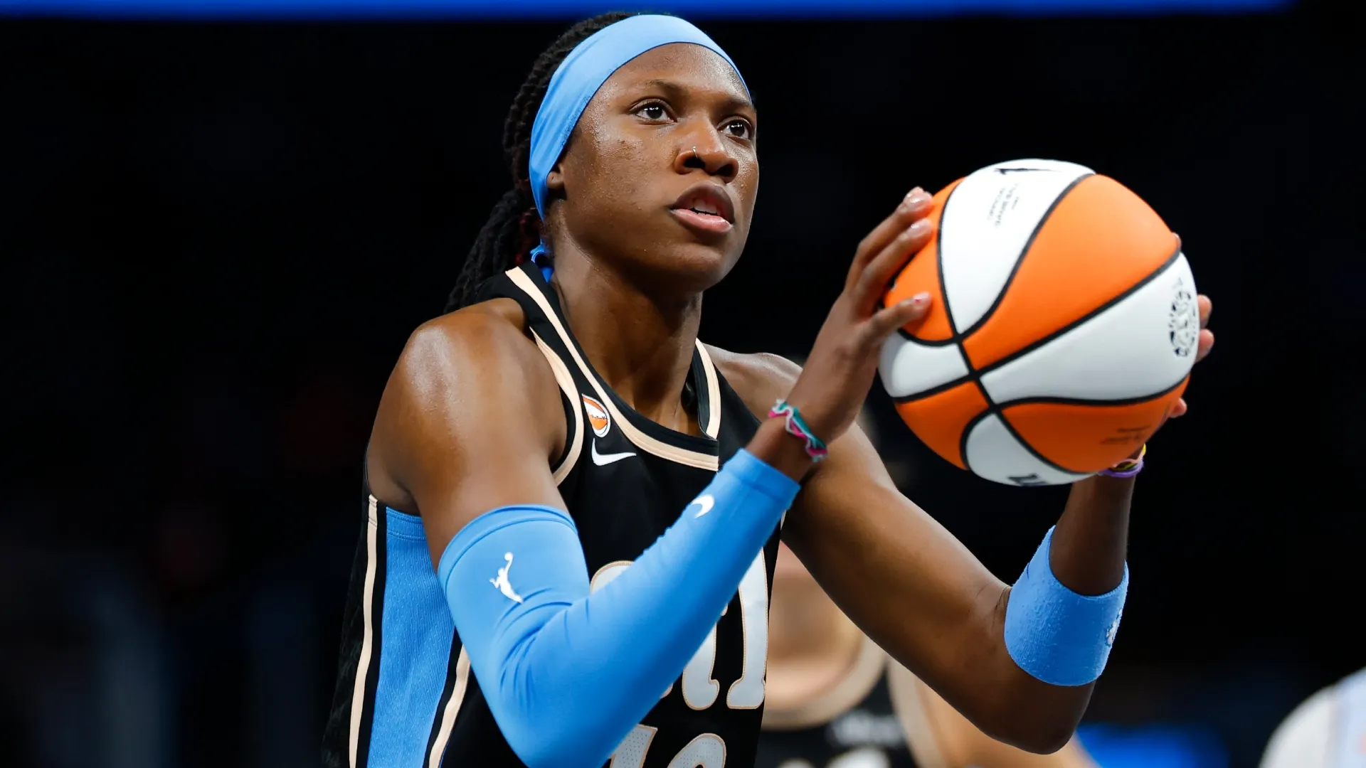 Rhyne Howard #10 of the Atlanta Dream (Source: Todd Kirkland/Getty Images)
