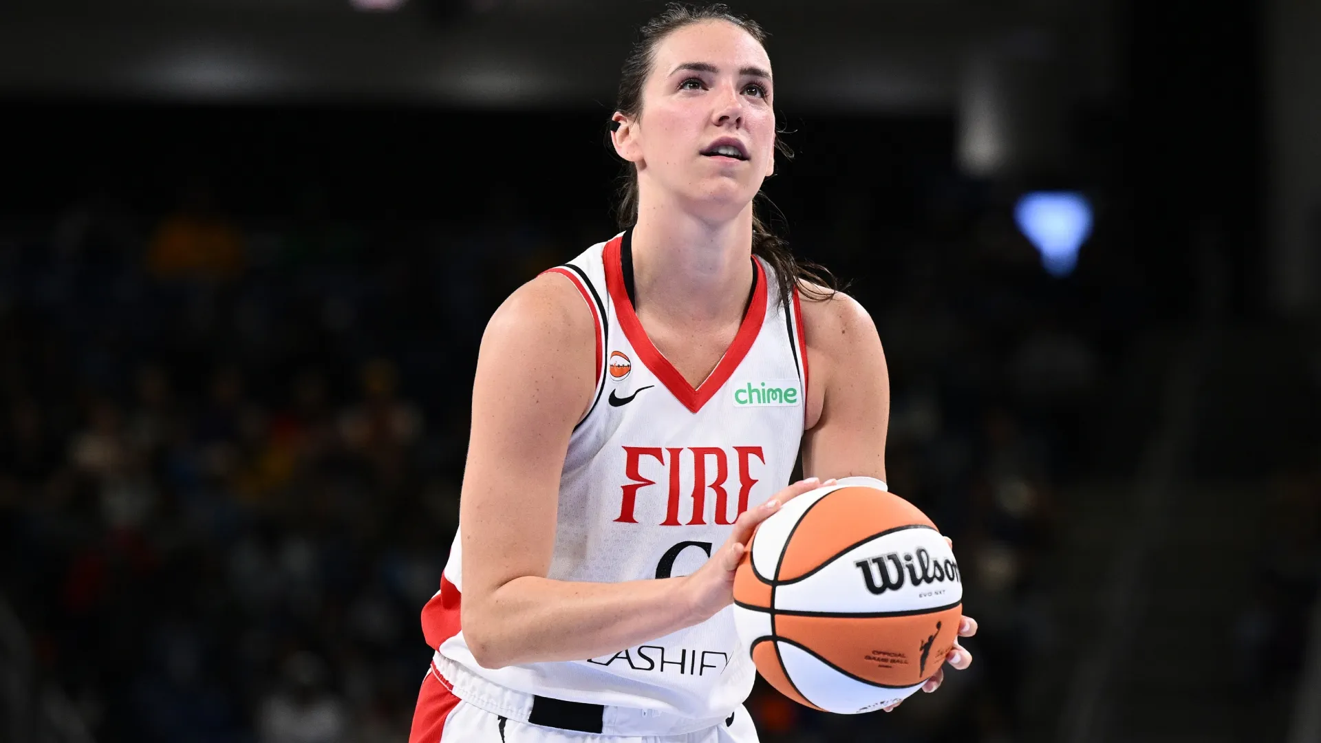 Bridget Carleton #6 of the Portland Fire (Source: Daniel Bartel/Getty Images)