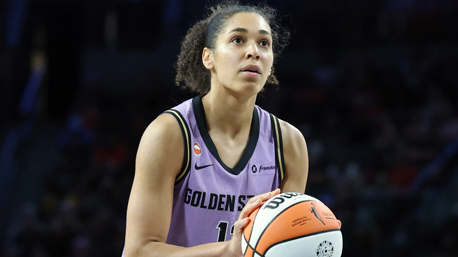 Janelle Salaun #13 of the Golden State Valkyries (Source: Ethan Miller/Getty Images)