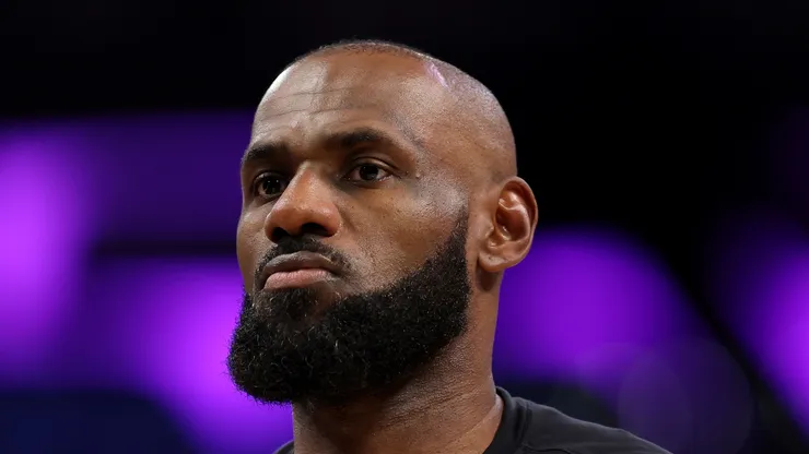 LeBron James of the Philadelphia 76ers