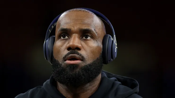 LeBron James of the Philadelphia 76ers