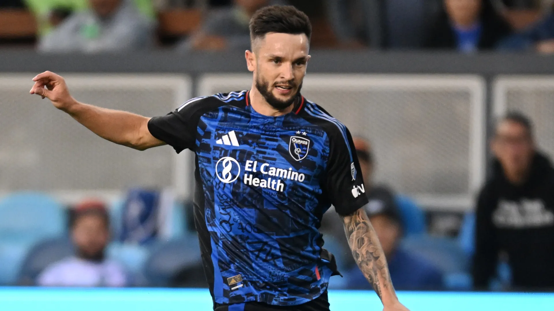 Preston Judd of San Jose Earthquakes – Brandon Vallance/Getty Images