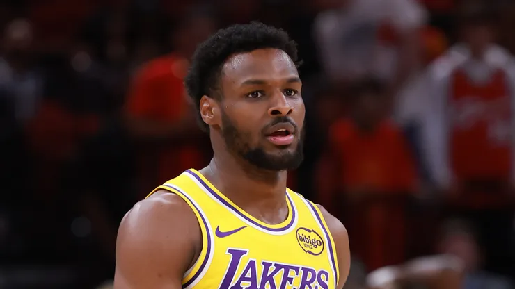 Bronny James of Los Angeles Lakers.