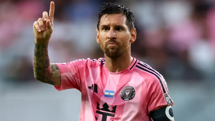 Lionel Messi #10 of Inter Miami CF.