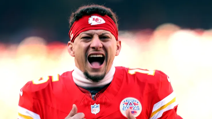Patrick Mahomes #15 of the Kansas City Chiefs