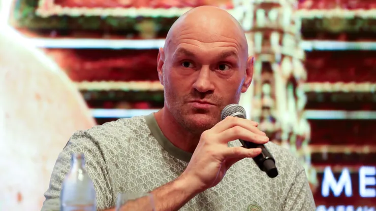 Tyson Fury speaks ahead of his Heavyweight fight.