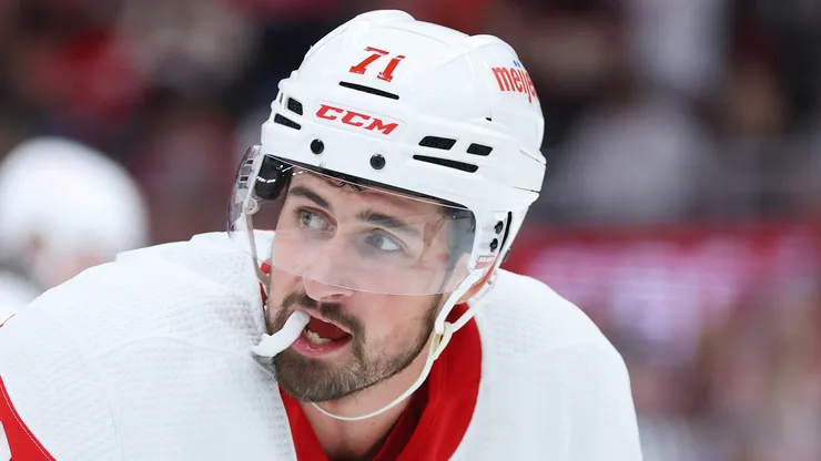 Dylan Larkin of the Detroit Red Wings