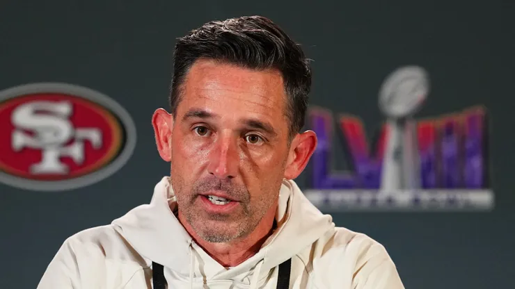 Kyle Shanahan head coach of the San Francisco 49ers