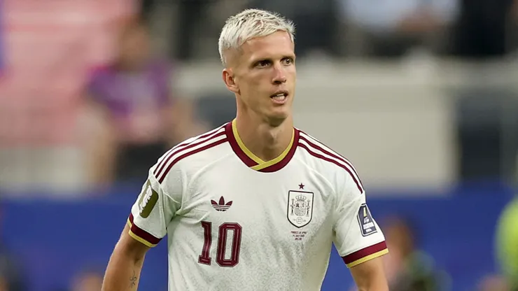 Dani Olmo #10 of Spain