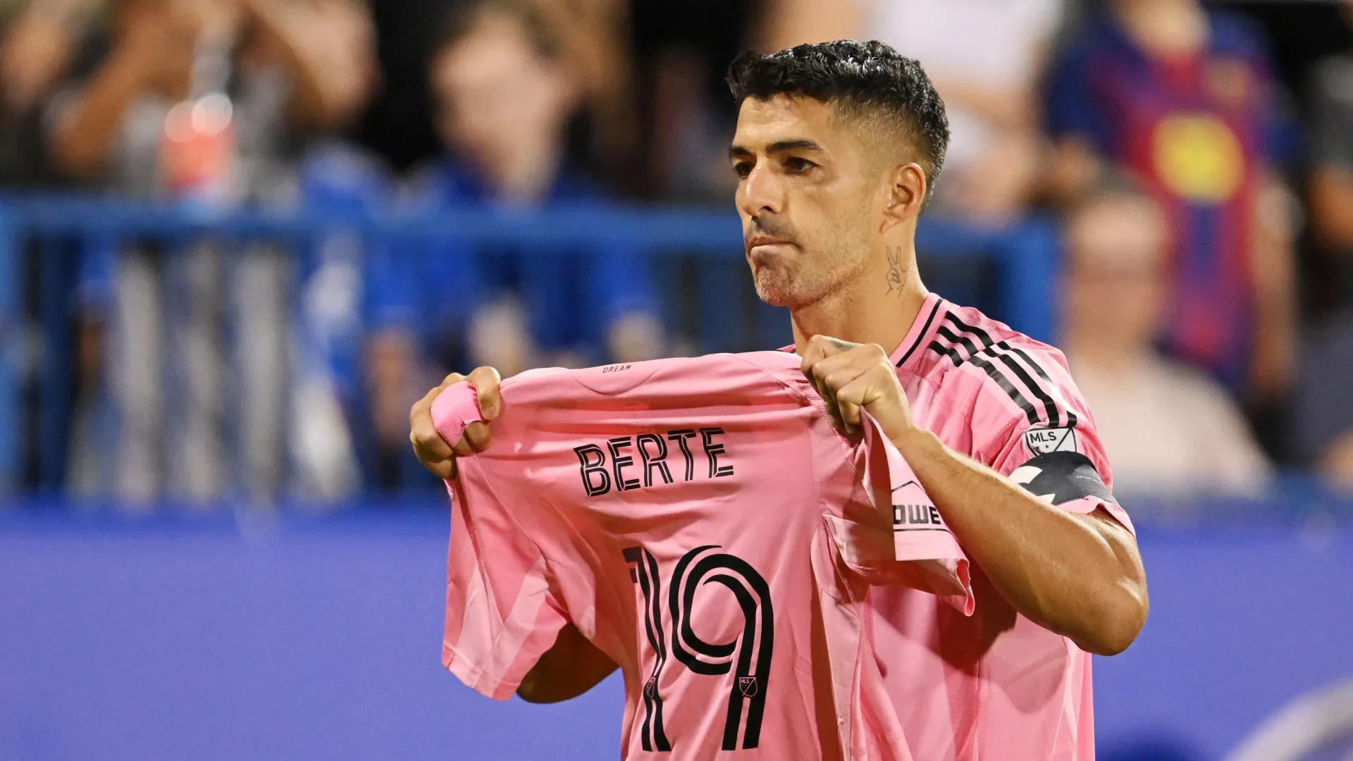 Luis Suarez dedicated his game-winning goal to Berterame.
