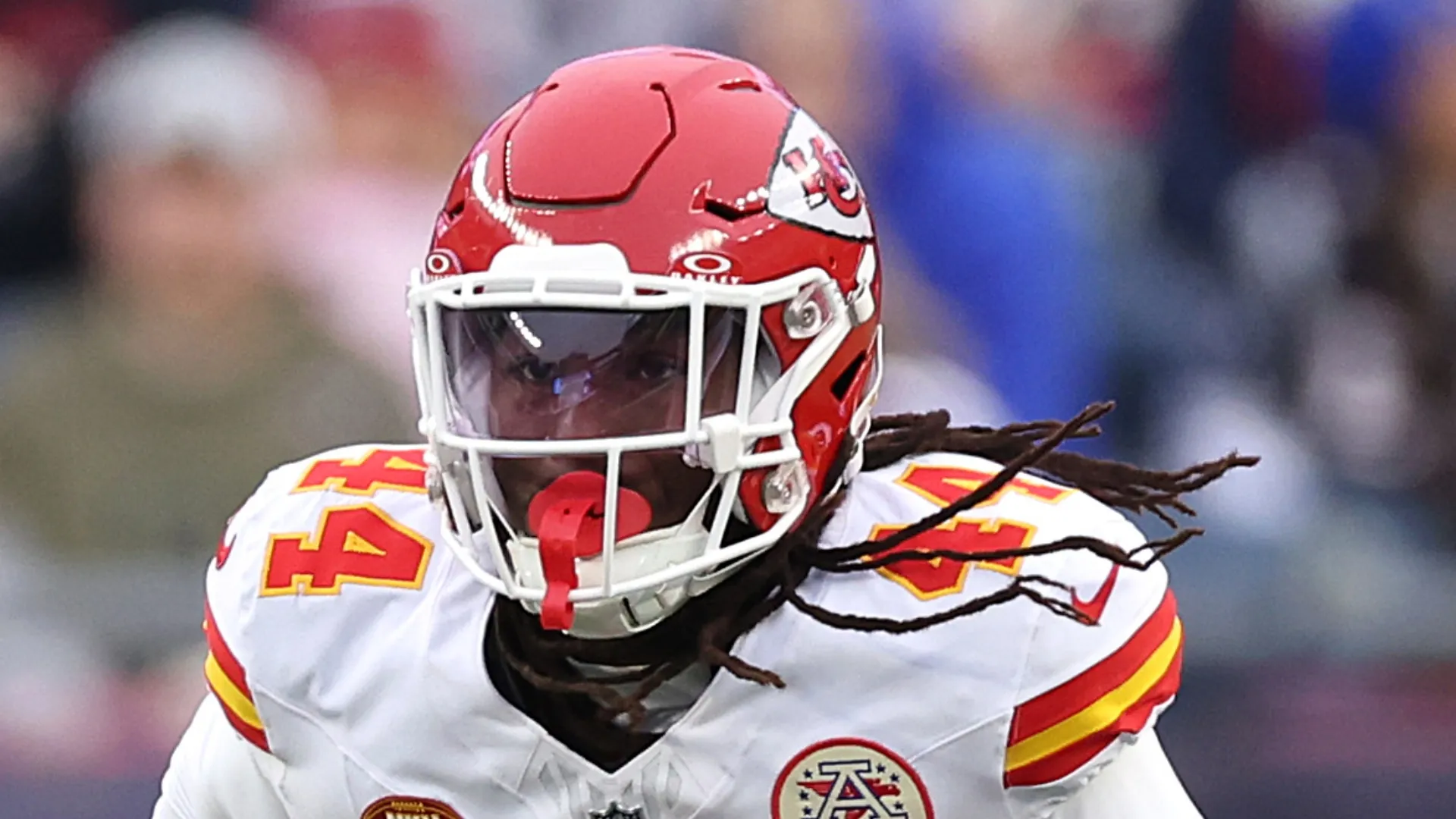 Cam Jones in action for the Chiefs.