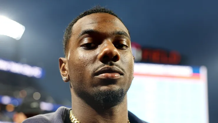 Malik Nabers wide receiver of the New York Giants