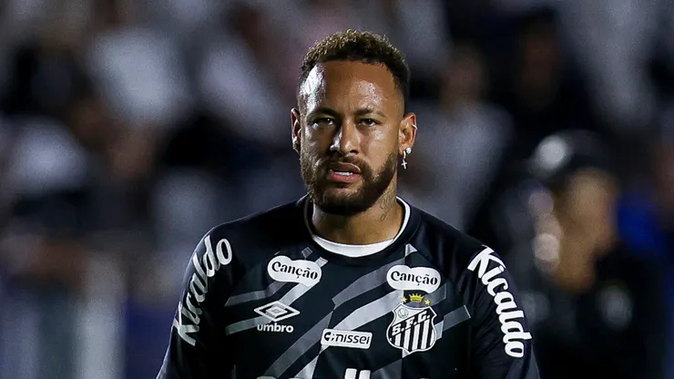 Neymar of Santos.