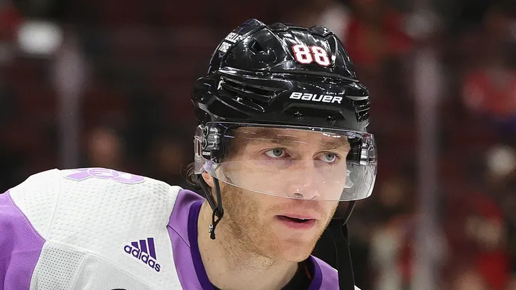 Patrick Kane during his first stint with the Chicago Blackhawks.