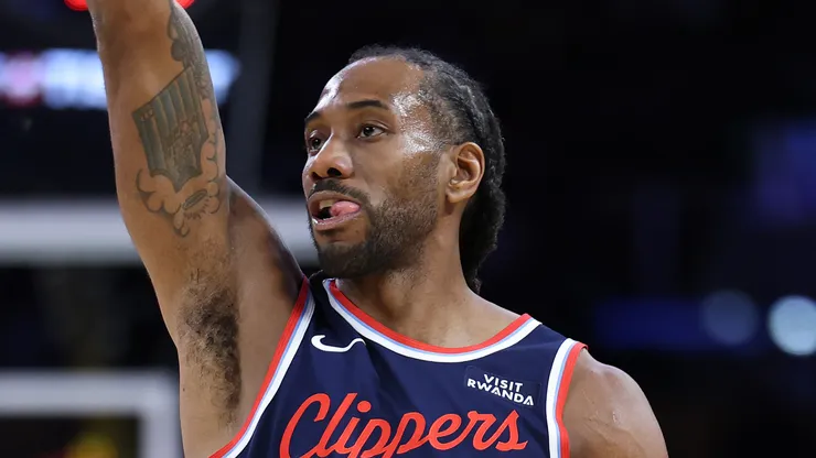 Kawhi Leonard during a LA Clippers game.