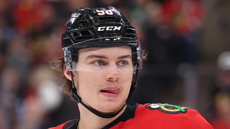 Connor Bedard of the Chicago Blackhawks