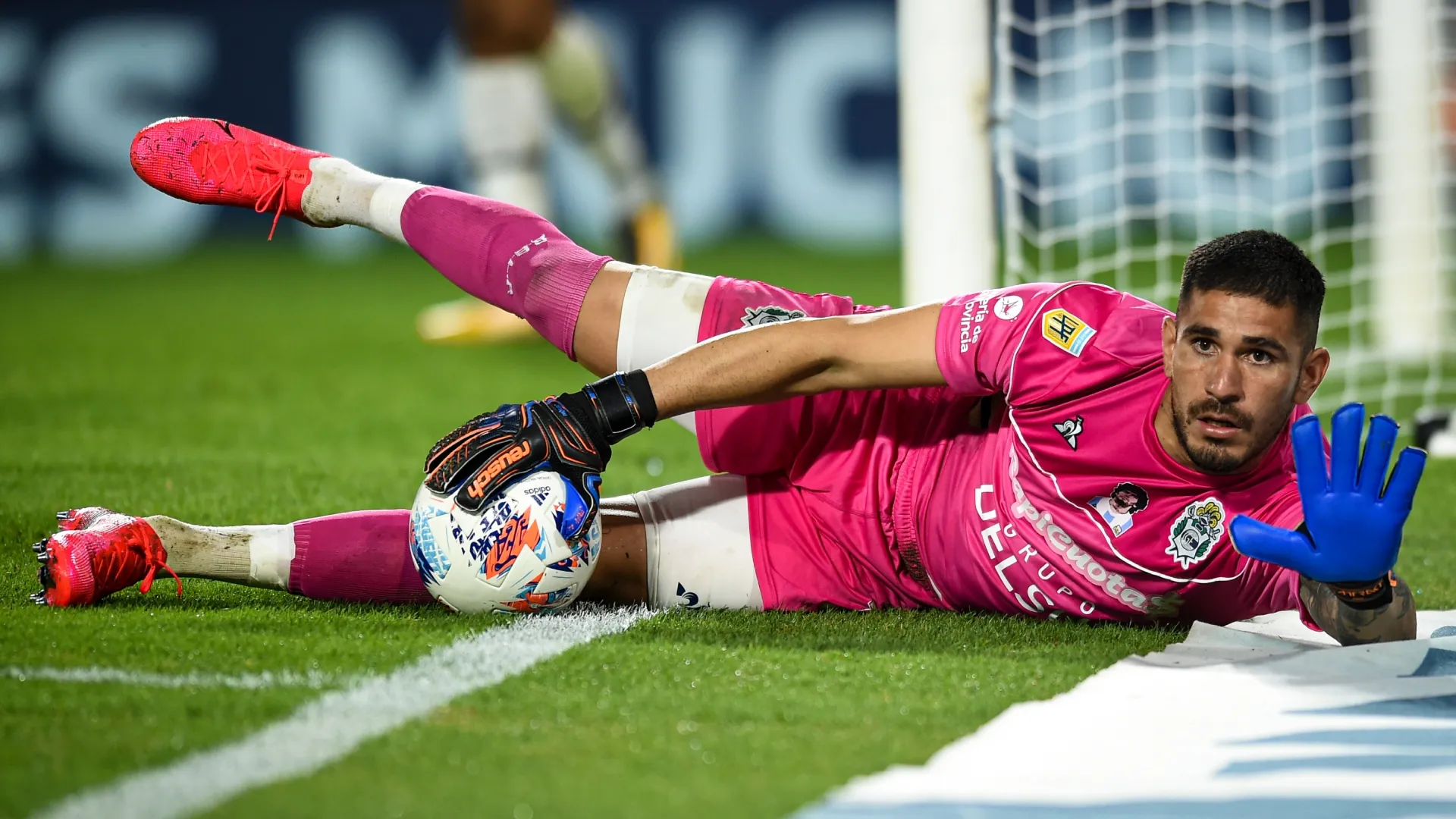Nelson Insfran of Gimnasia y Esgrima La Plata – Marcelo Endelli/Getty Images