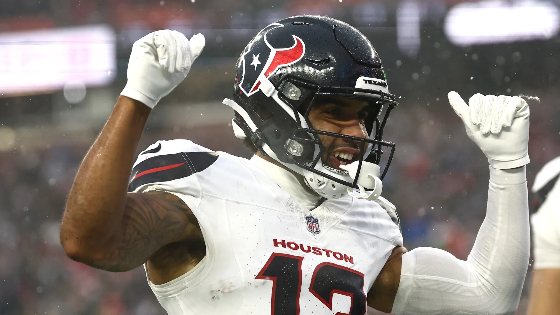 Christian Kirk with the Texans