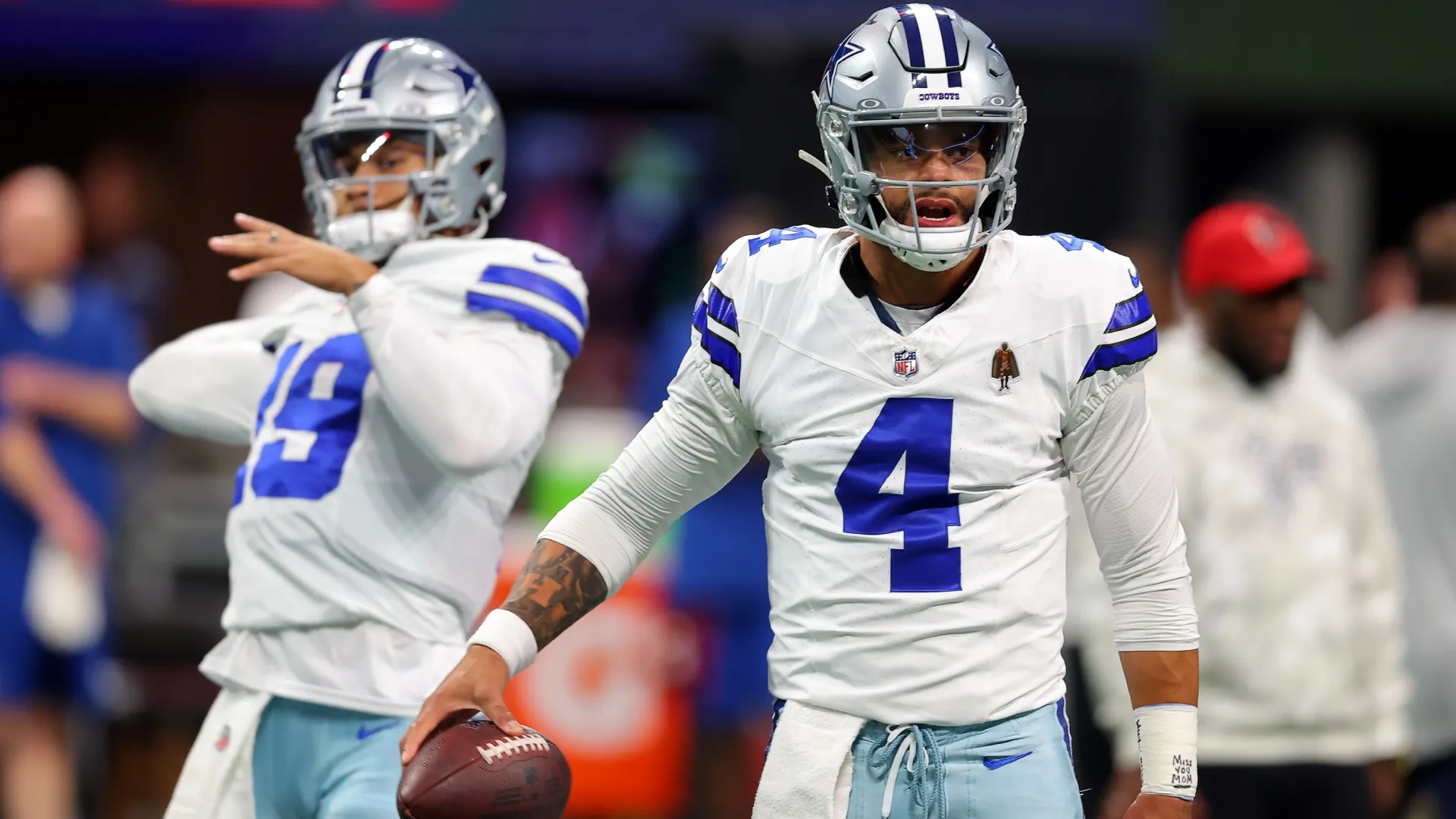 Dak Prescott #4 of the Dallas Cowboys (Source: Kevin C. Cox/Getty Images)