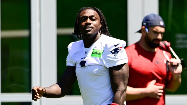 A.J. Brown #1 of the New England Patriots