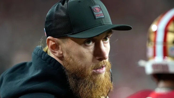 George Kittle #85 of the San Francisco 49ers.