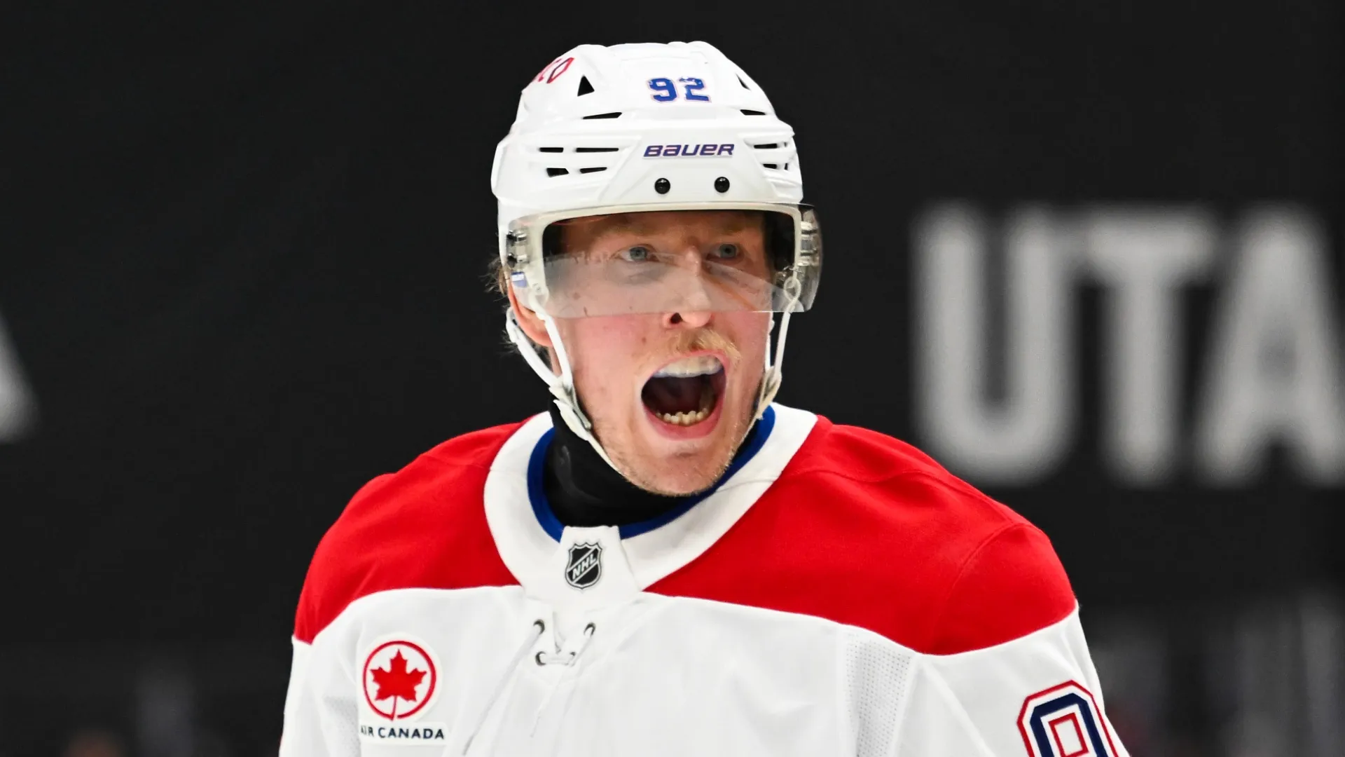 Patrik Laine #92 of the Montreal Canadiens