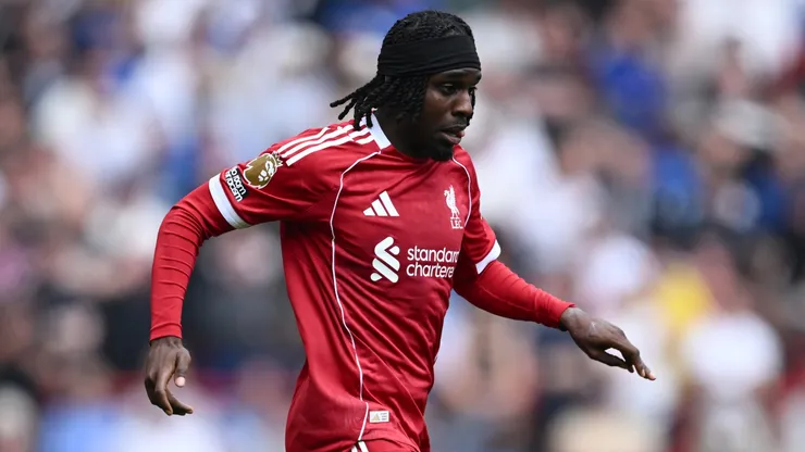 Jeremie Frimpong of Liverpool