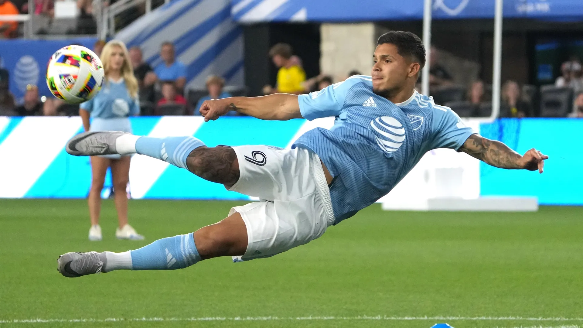 Cucho Hernandez during the 2024 All-Star Challenge (Getty Images)