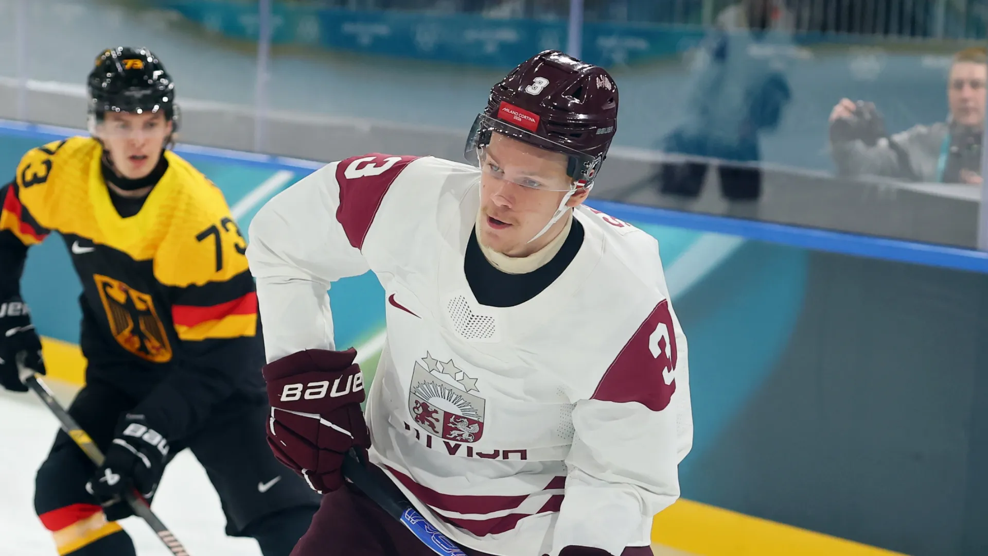 Alberts Smits at the 2026 Olympics.