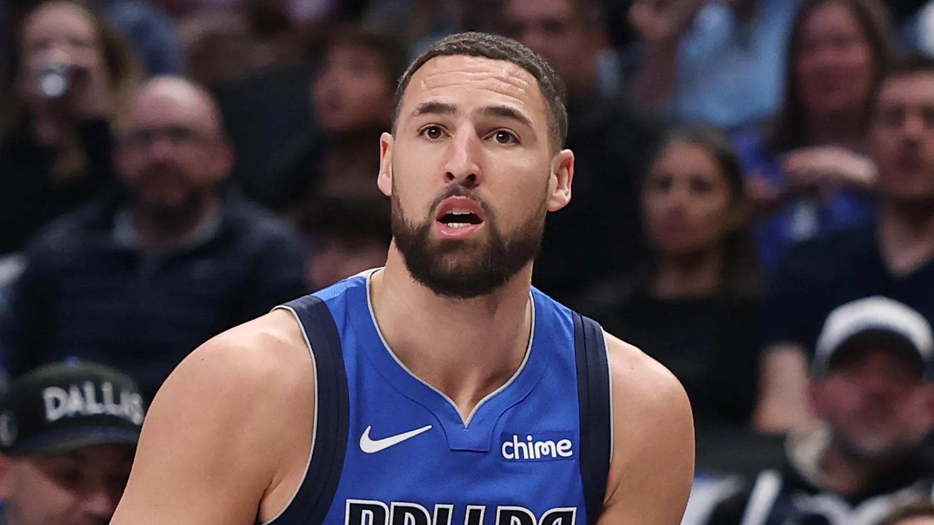 Klay Thompson #31 of the Dallas Mavericks.
