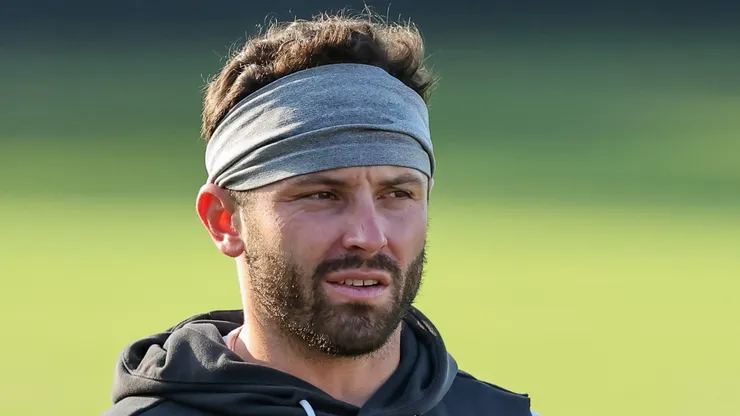 Baker Mayfield quarterback of the Tampa Bay Buccaneers