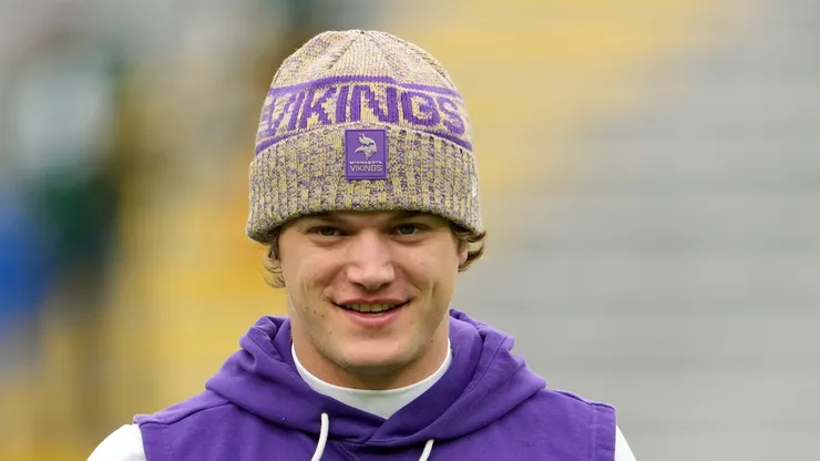 J.J. McCarthy quarterback of the Minnesota Vikings