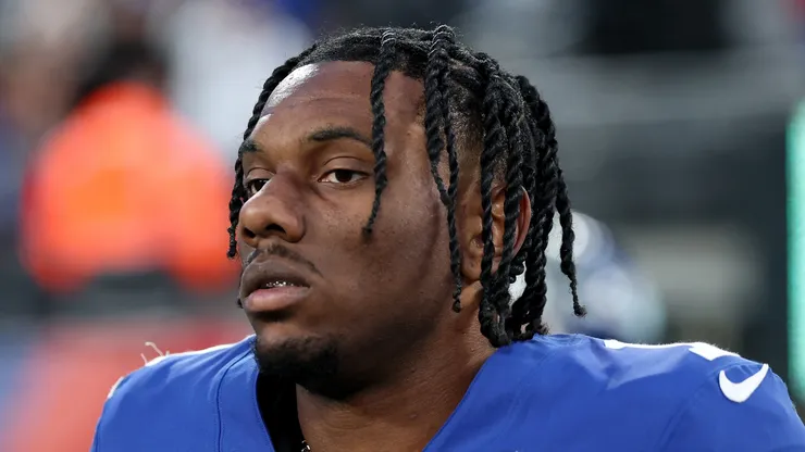 Malik Nabers wide receiver of the New York Giants