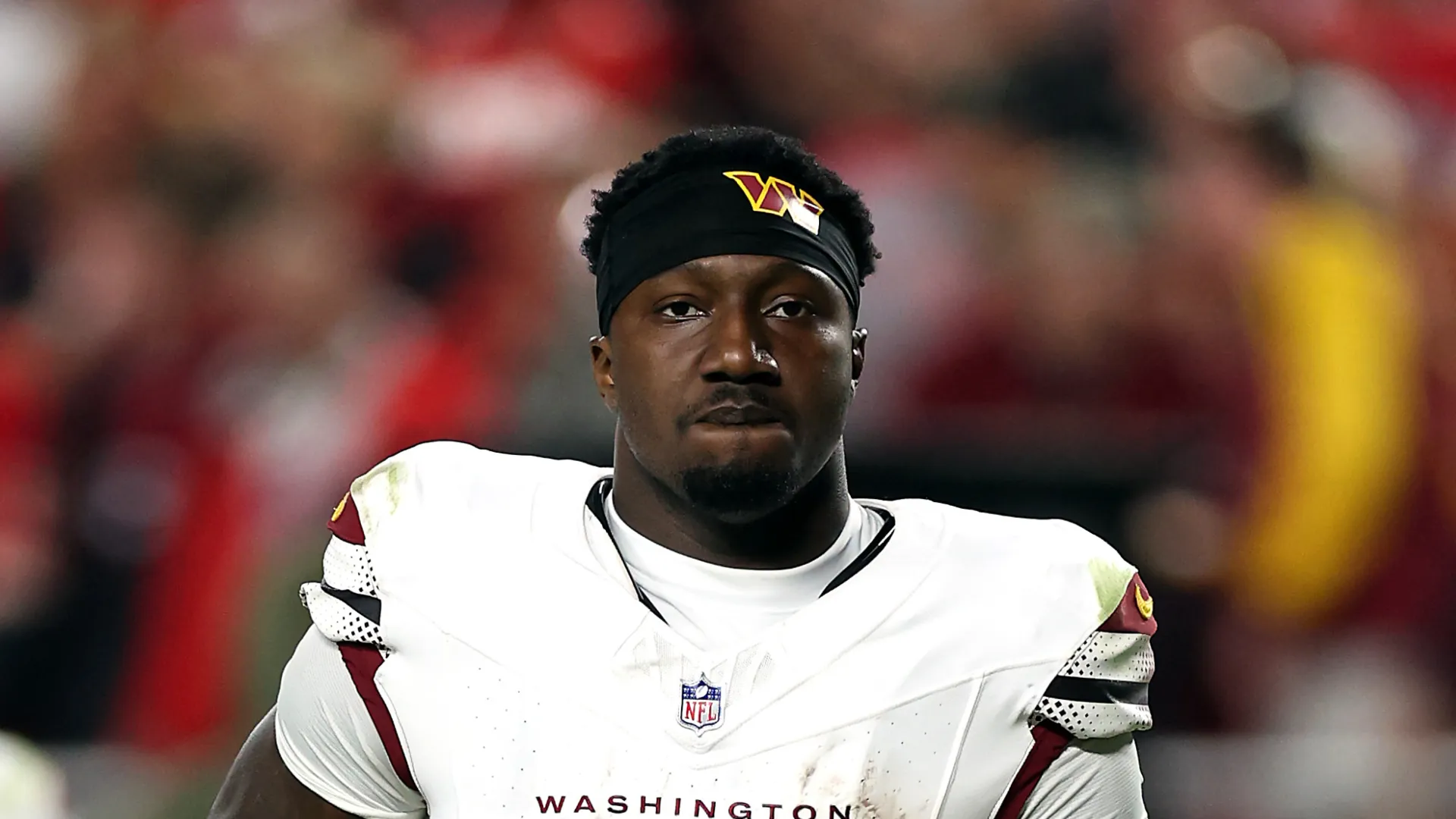 Deebo Samuel during a Washington Commanders game.