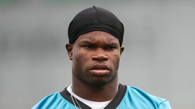Travis Hunter of the Jacksonville Jaguars