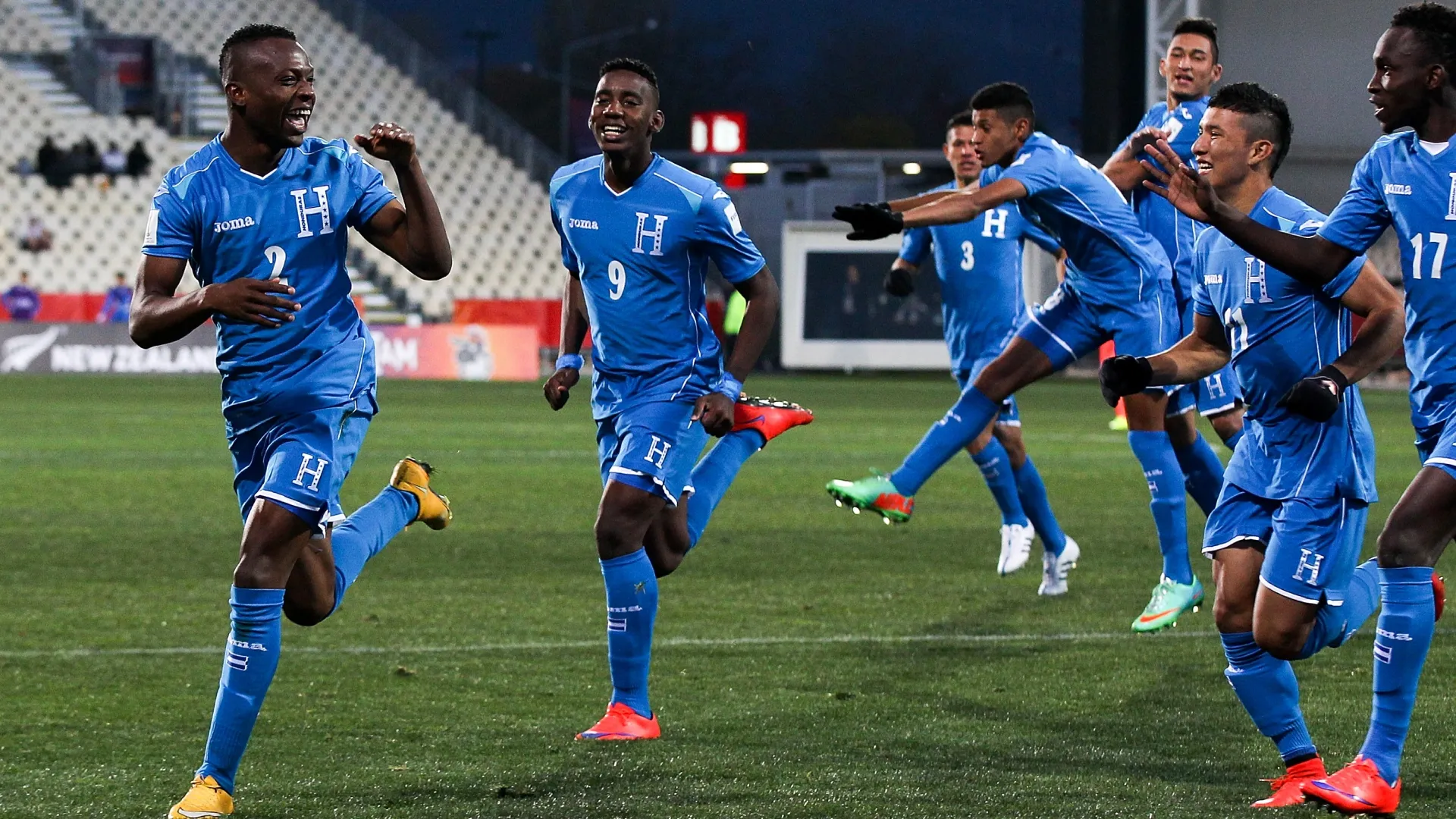 Honduras during the Group E Group E FIFA U-20 World Cup New Zealand 2015 match (Source: Martin Hunter/Getty Images)
