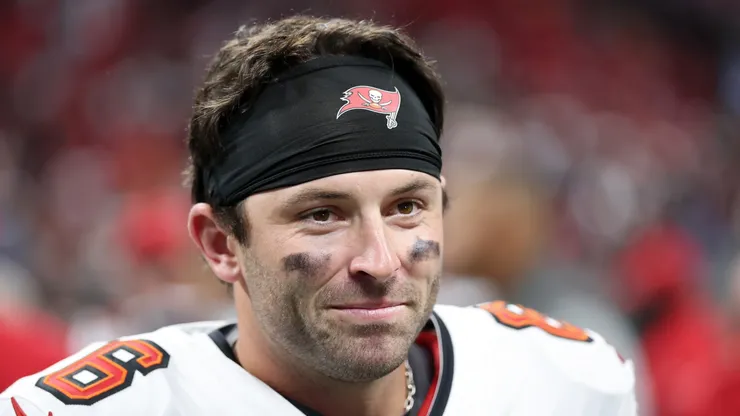 Baker Mayfield quarterback of the Tampa Bay Buccaneers