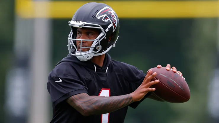 Tua Tagovailoa quarterback of the Falcons