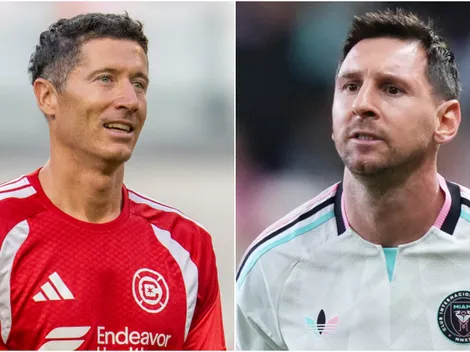 Robert Lewandowski makes first MLS goal: How long did Lionel Messi take to score?