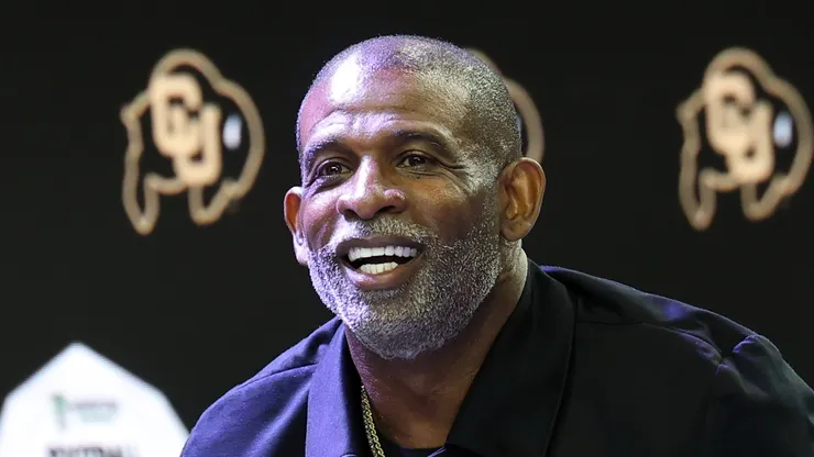 Deion Sanders of the Colorado Buffaloes.